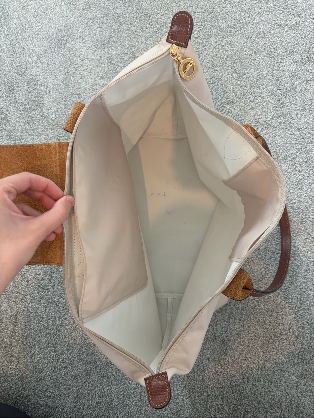 Longchamp Le Pliage Original L Tote Bag - Picture 7 of 8